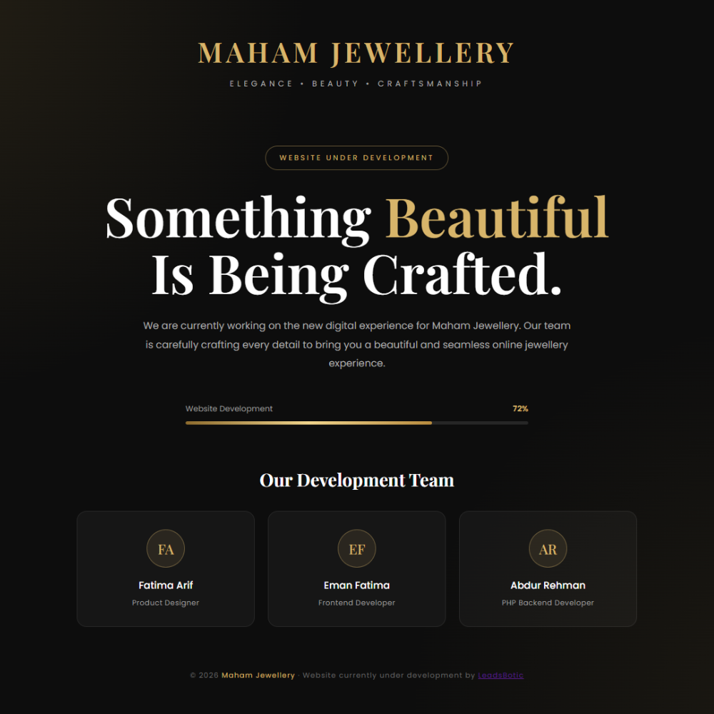 Maham Jewellery